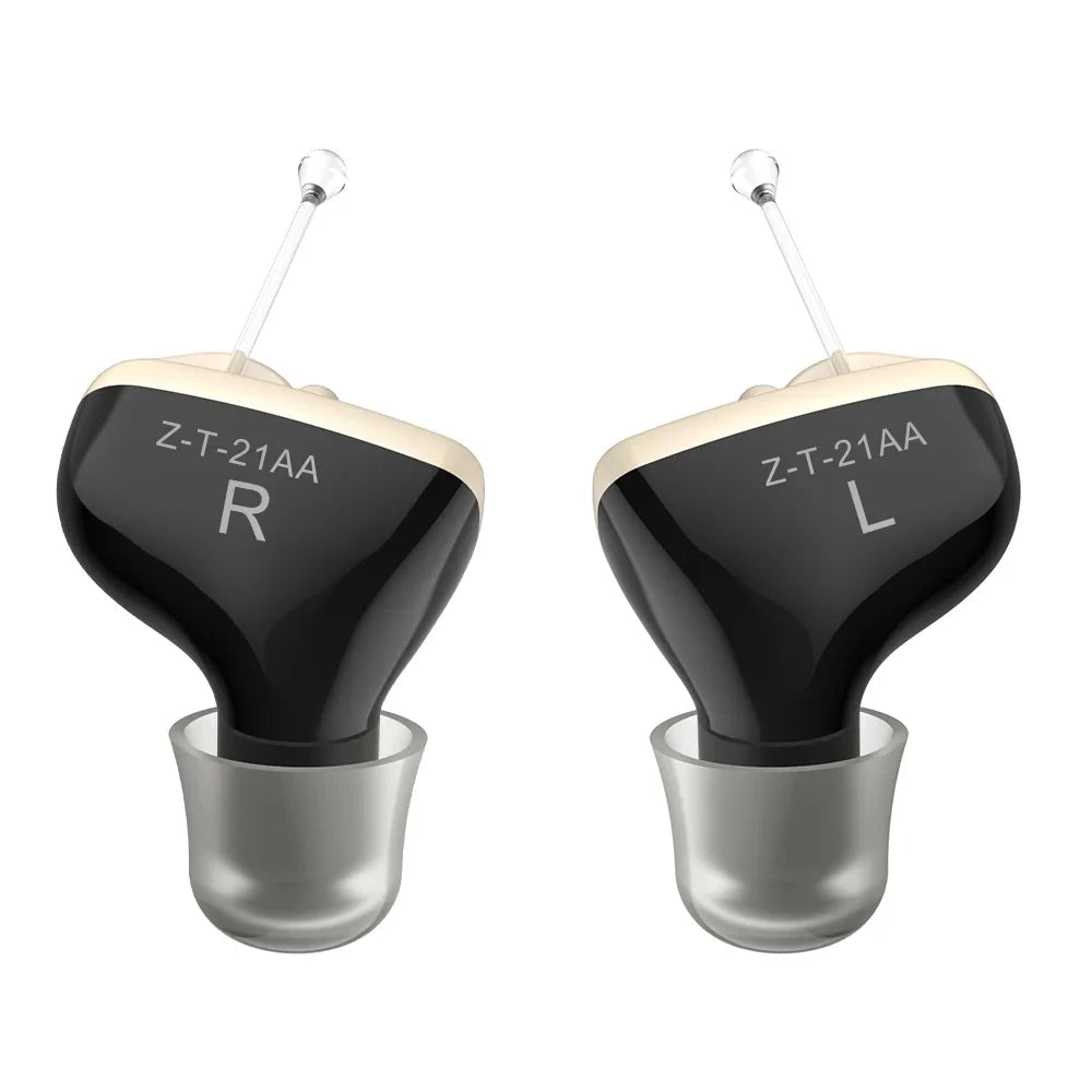 2025 Hearing Aids Wireless Sound Amplifier CIC Mini Invisible Elderly Hearing Aid Headphones Deaf The Listening Device
