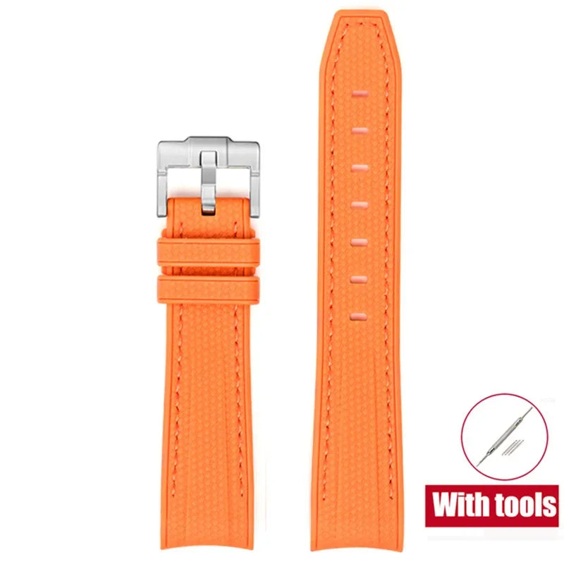 Joint MoonSwatch 20mm Diving Strap for Omega X Swatch Men Women Arc Curved End TPU Rubber Bracelet for Rolex Watch Band 2028