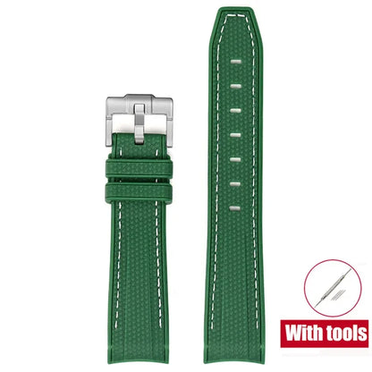 Joint MoonSwatch 20mm Diving Strap for Omega X Swatch Men Women Arc Curved End TPU Rubber Bracelet for Rolex Watch Band 2028