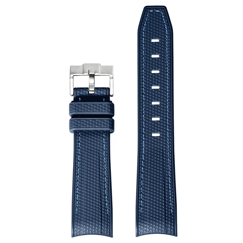 Joint MoonSwatch 20mm Diving Strap for Omega X Swatch Men Women Arc Curved End TPU Rubber Bracelet for Rolex Watch Band 2028