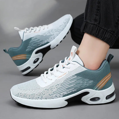 Men's Fashionable Running Shoes Breathable Mesh Air Cushion Support for Gym And Daily Wear
