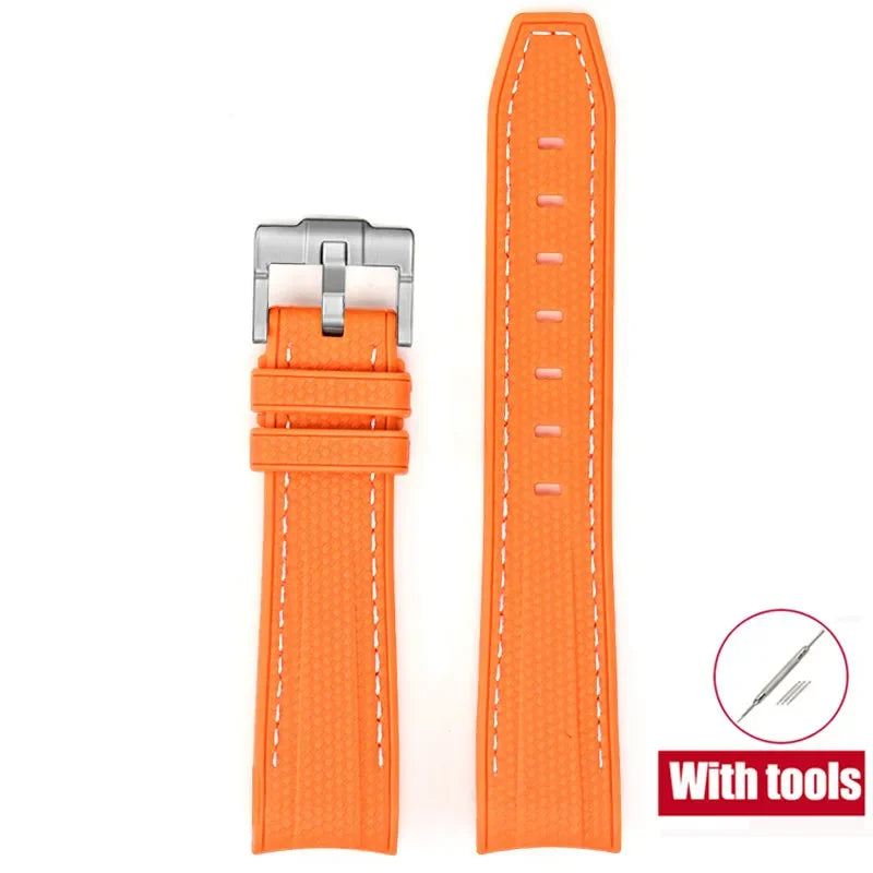 Joint MoonSwatch 20mm Diving Strap for Omega X Swatch Men Women Arc Curved End TPU Rubber Bracelet for Rolex Watch Band 2028