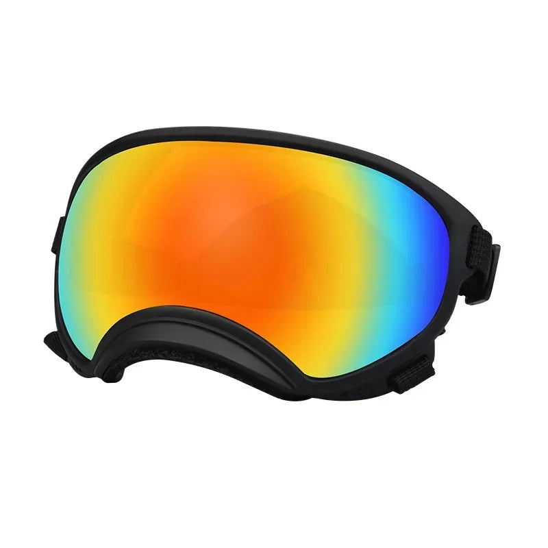 ATUBAN Dog Goggles Pet Glasses Anti UV Strong Impact Resistance Adjustable Puppy Large Breed Goggles Breathable Pet Sunglasses